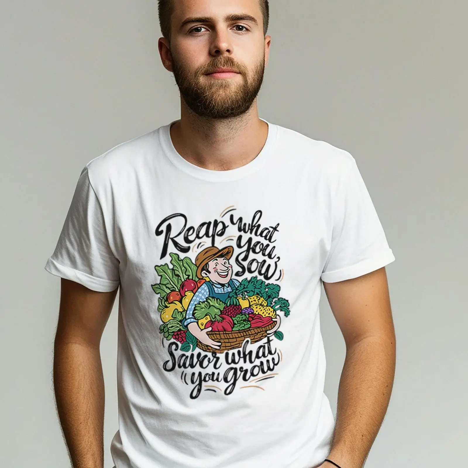 Sustainable Agriculture/Farming - Camiseta Farmer's Harvest para Amantes de