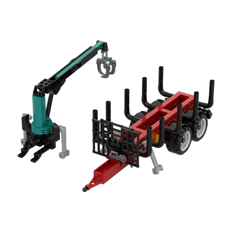 Agriculture Farming Vehicles - Blocos de Montar City Tractor MOC,
